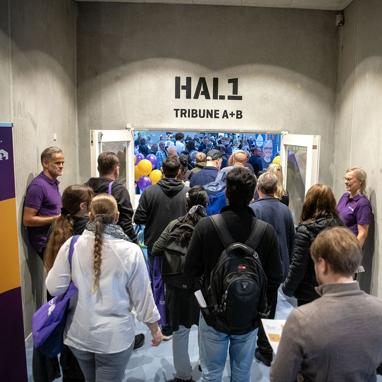 Indgangen til Bo- og Jobmesse