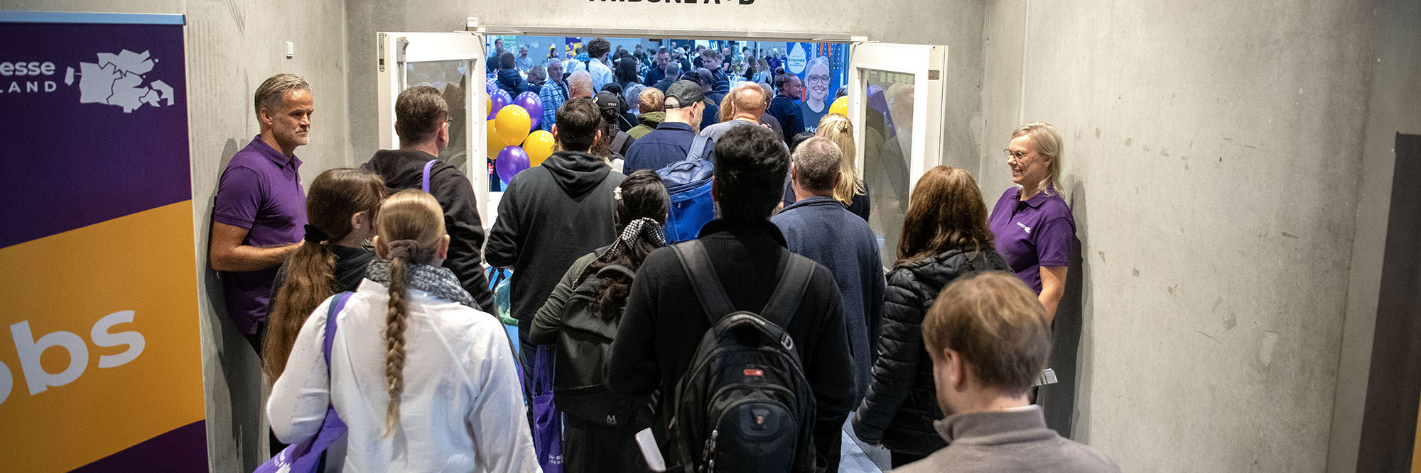 Indgangen til Bo- og Jobmesse