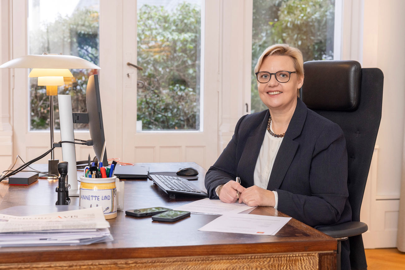Portræt af Annette Lind