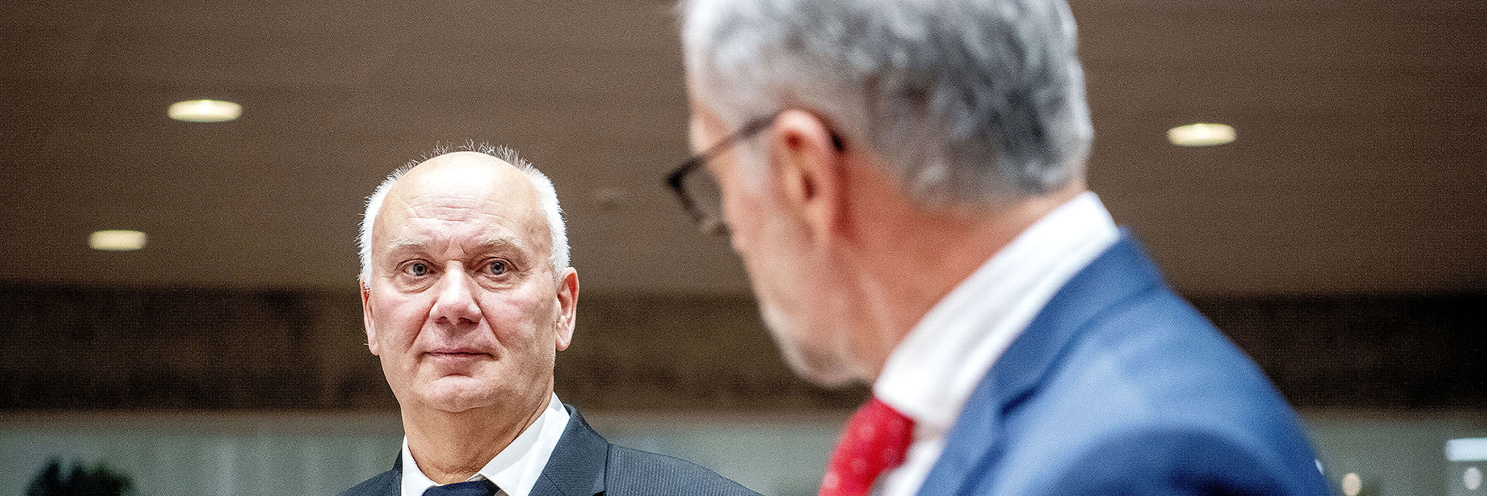 Flemming A. Gjelstrp og Borgmester Jørgen Popp Petersen