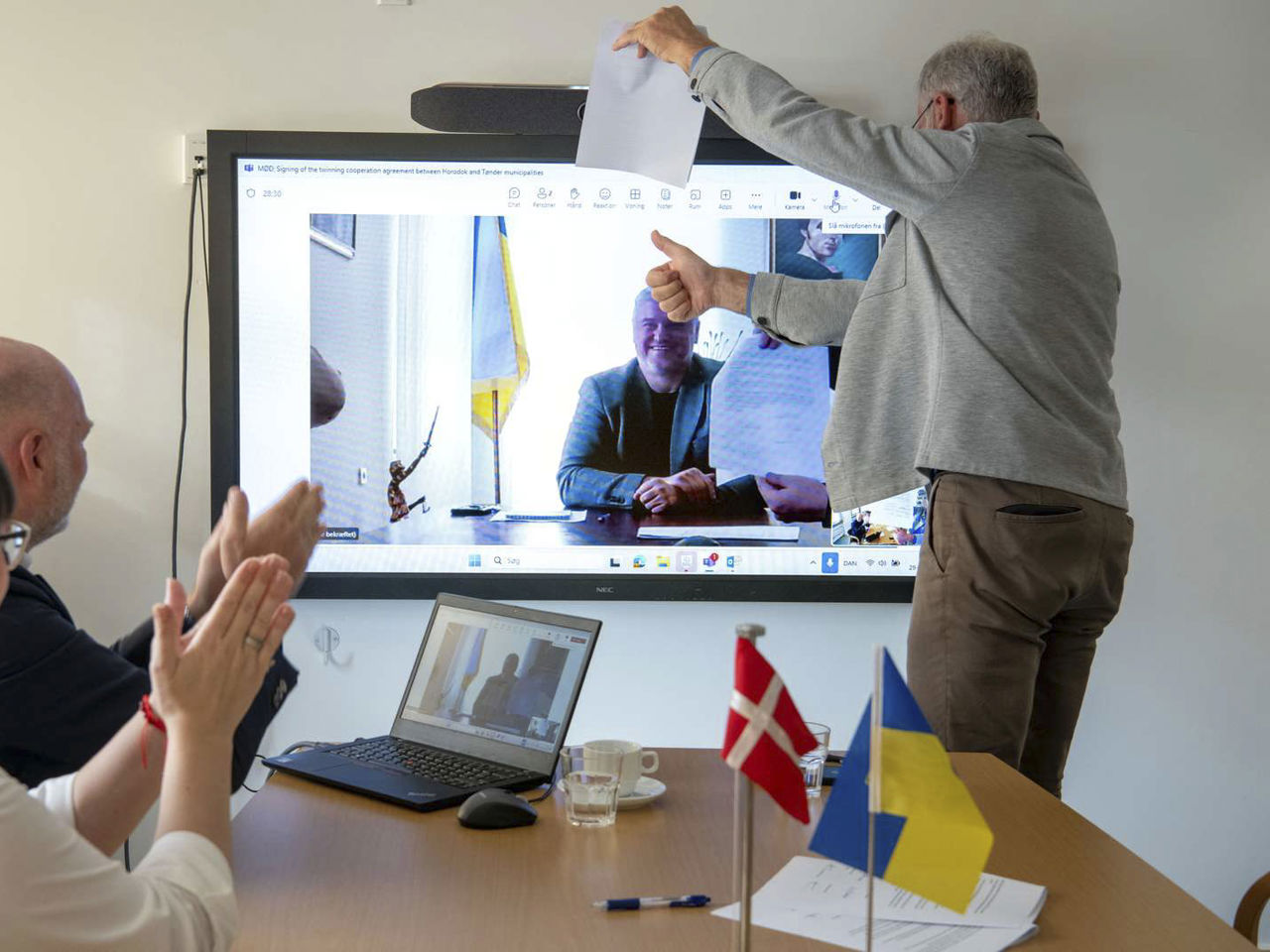Online møde med Horodok