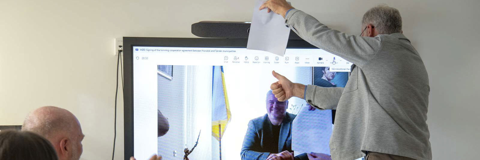 Online møde med Horodok