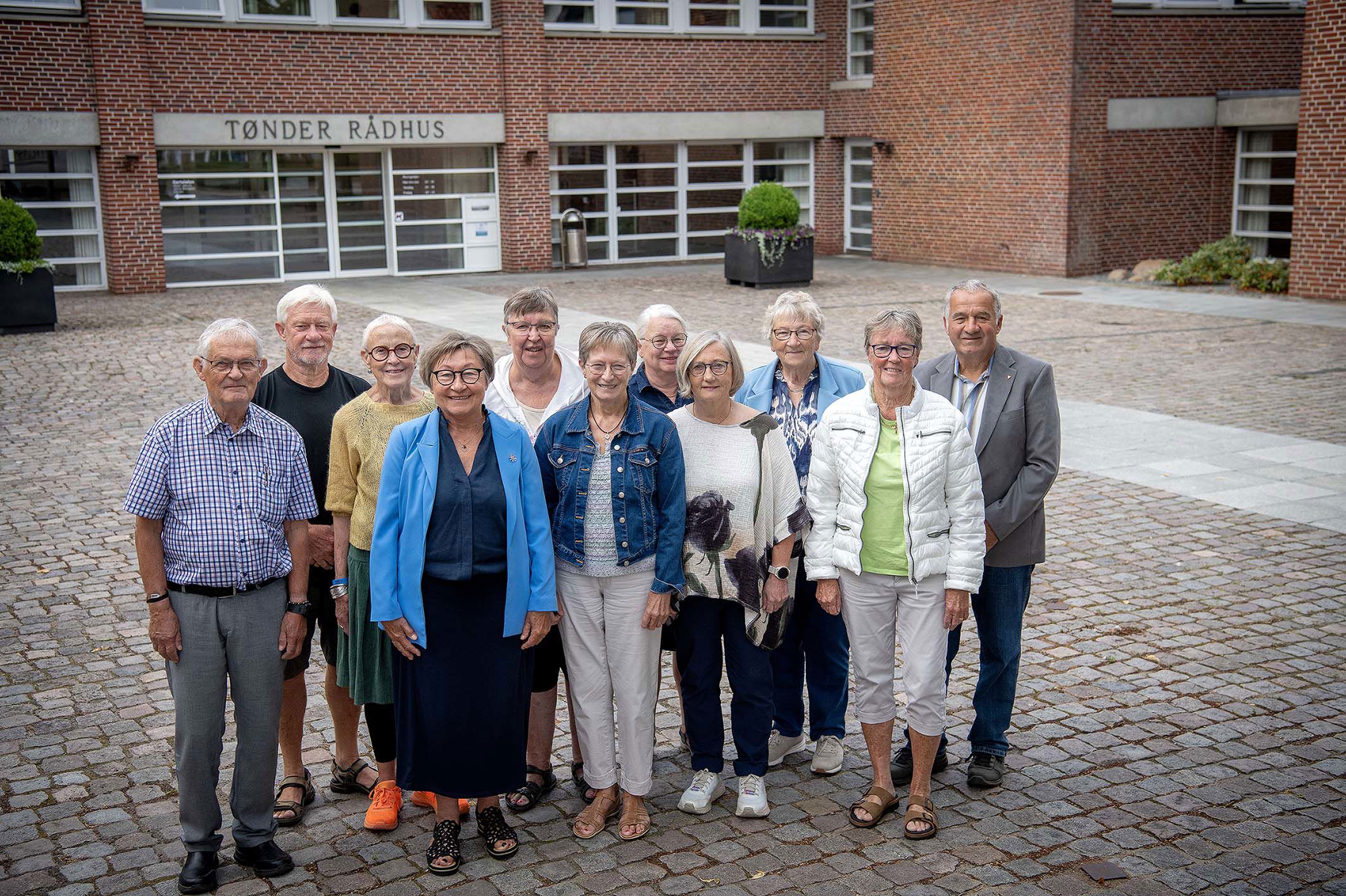 Gruppebillede af 60+ Seniorrådet