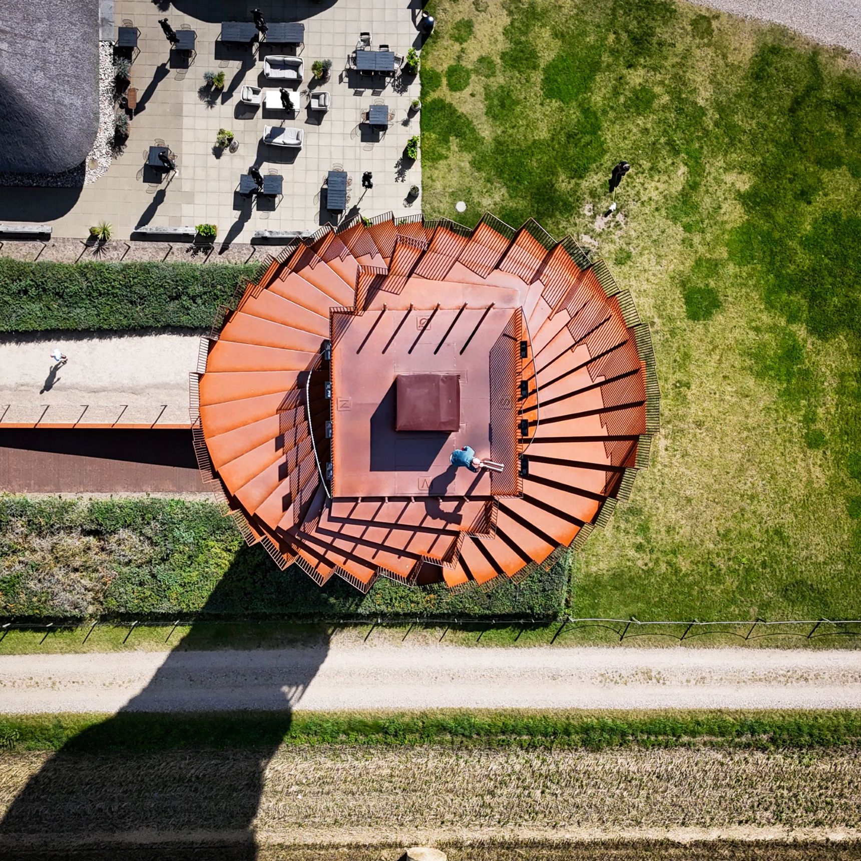 Marsk Tower set fra toppen