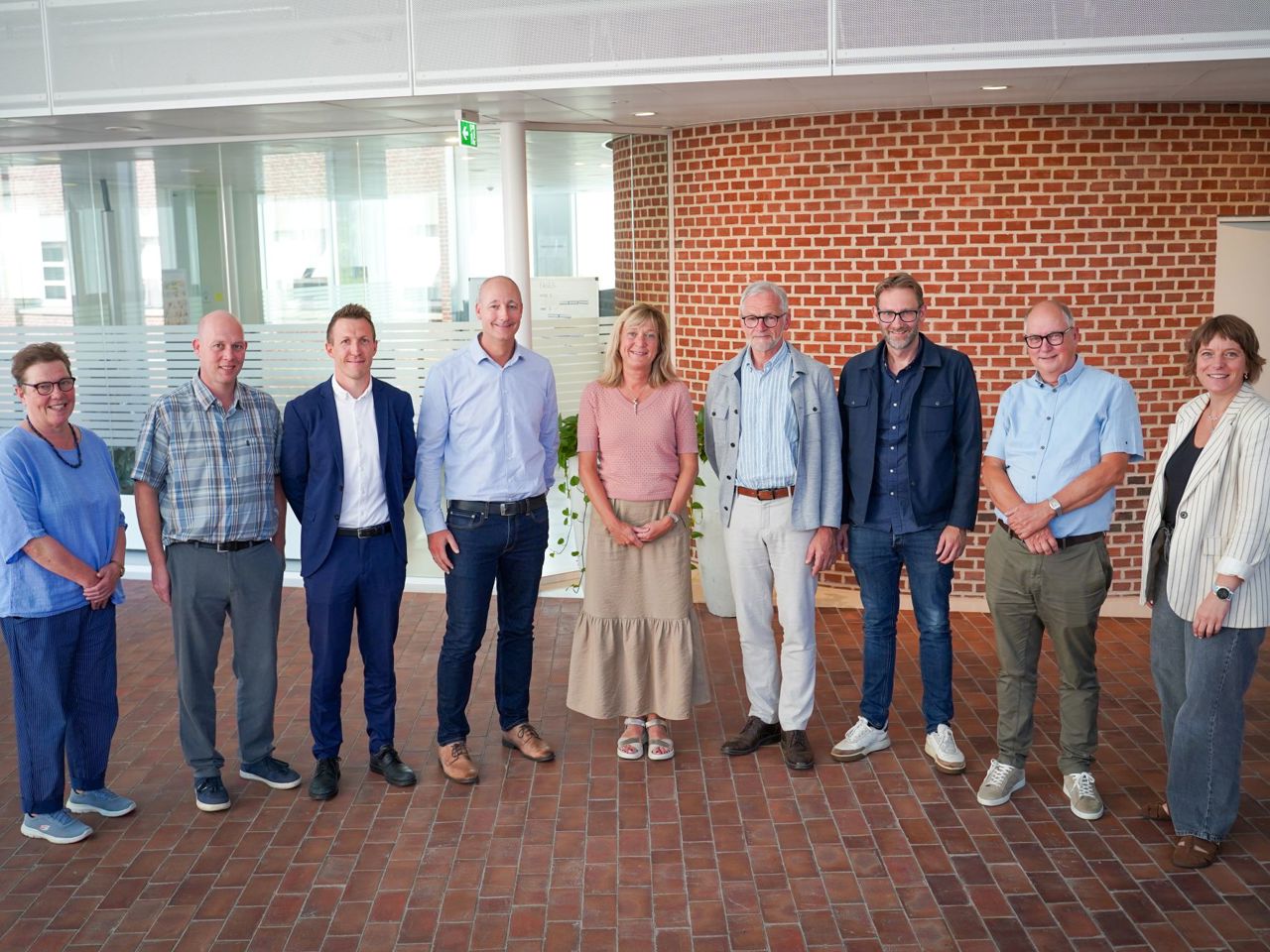 Bestyrelsen for Uddannelse Tønder står inde på Tønder Rådhus