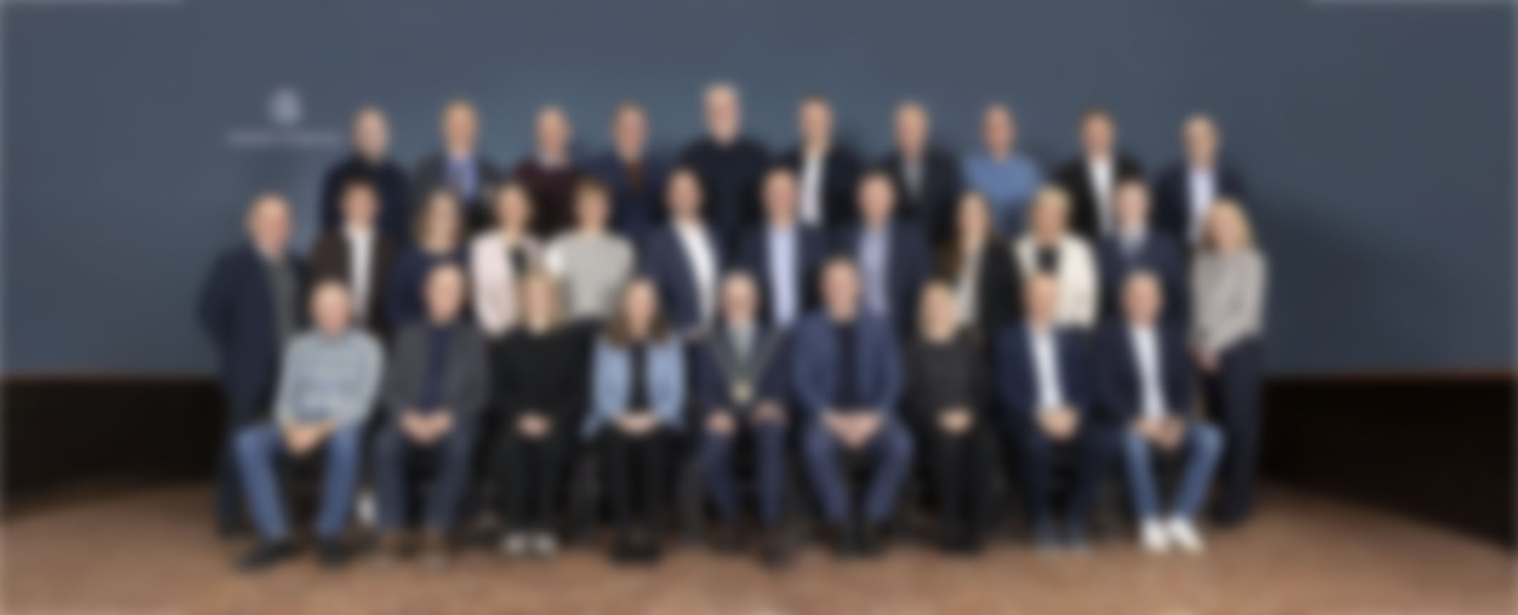 Gruppefoto af kommunalbestyrelsen