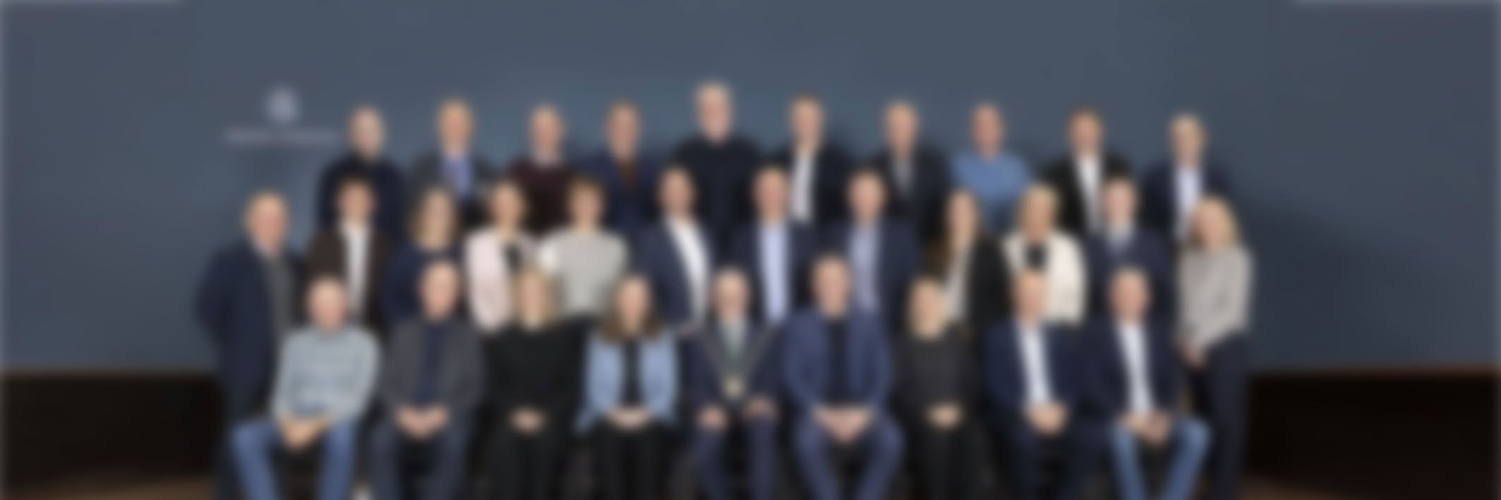 Gruppefoto af kommunalbestyrelsen
